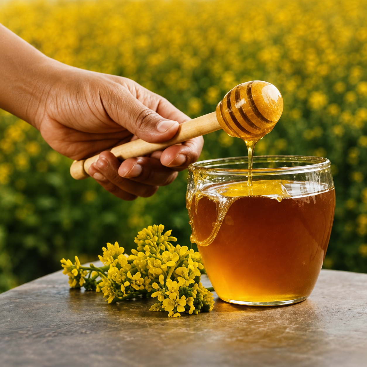 mustard honey